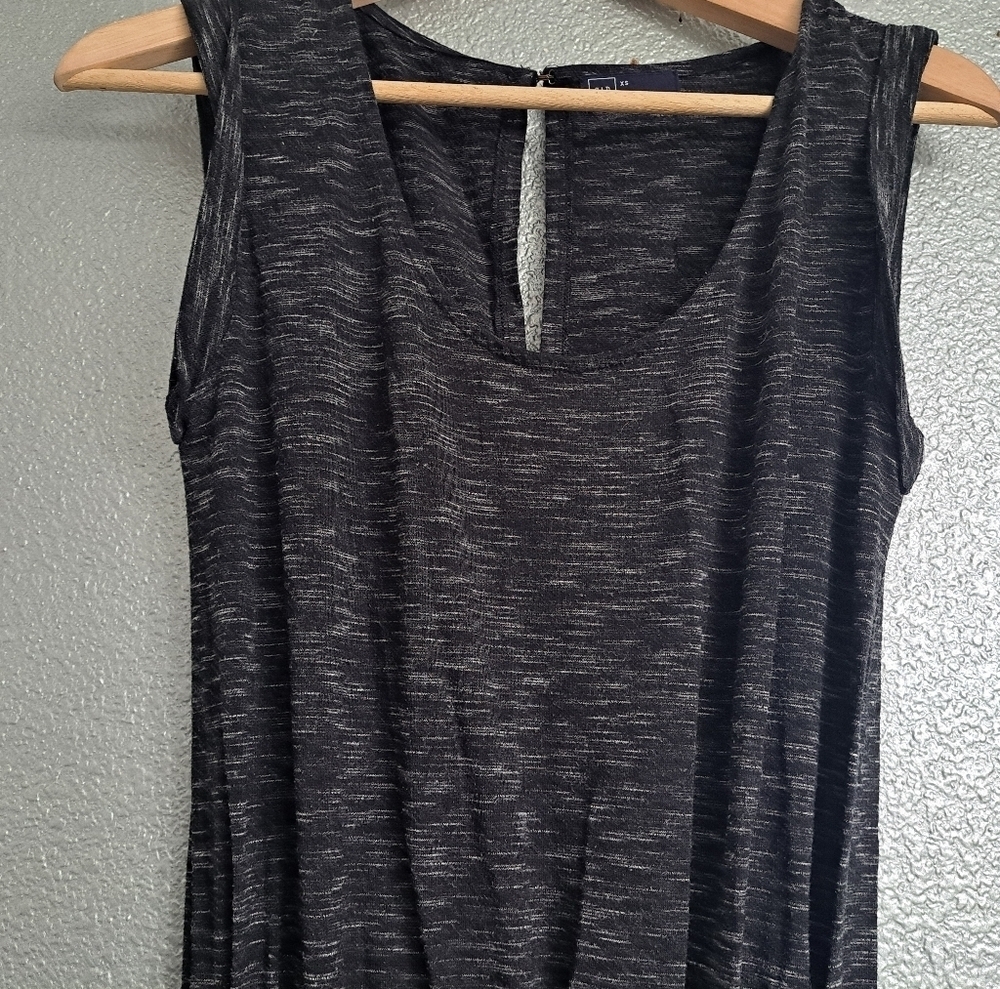 The Gap Grey Heather Sleeveless Jumper Size XS - Picture 2 of 12